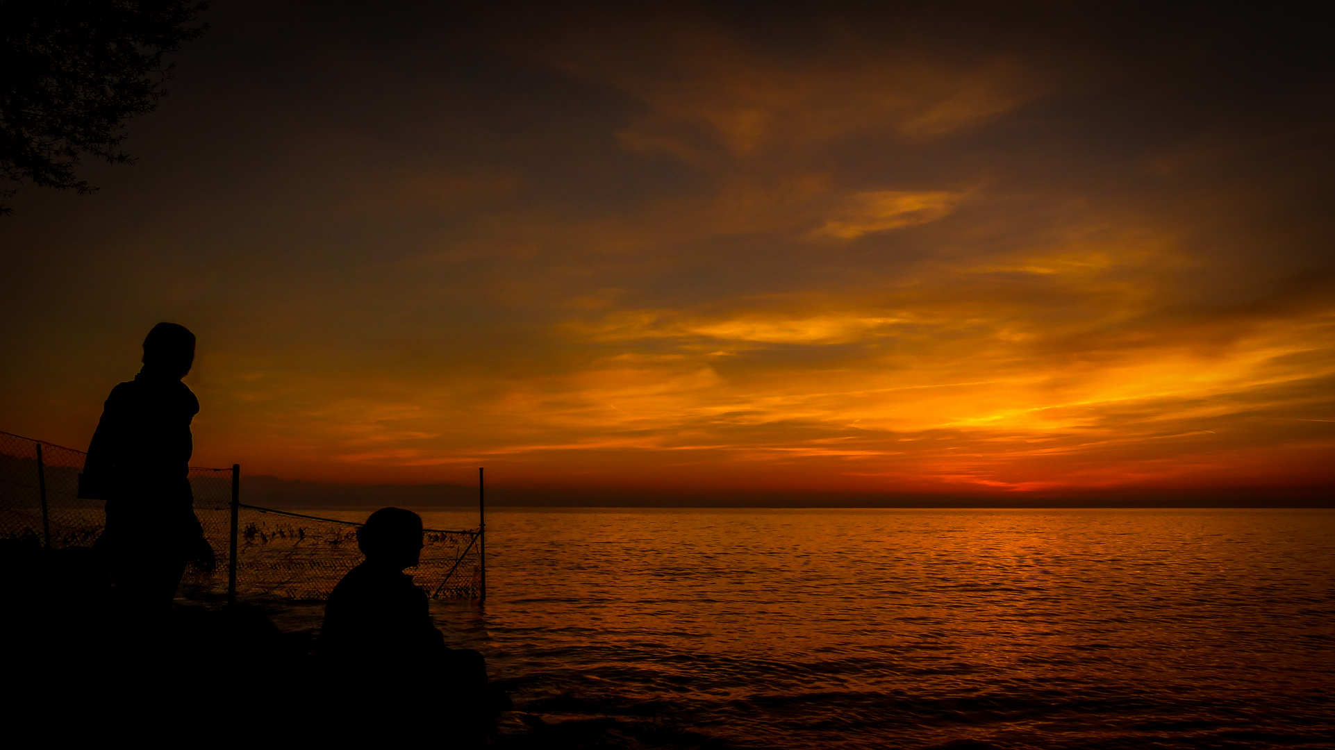 Traum im Sonnenuntergang