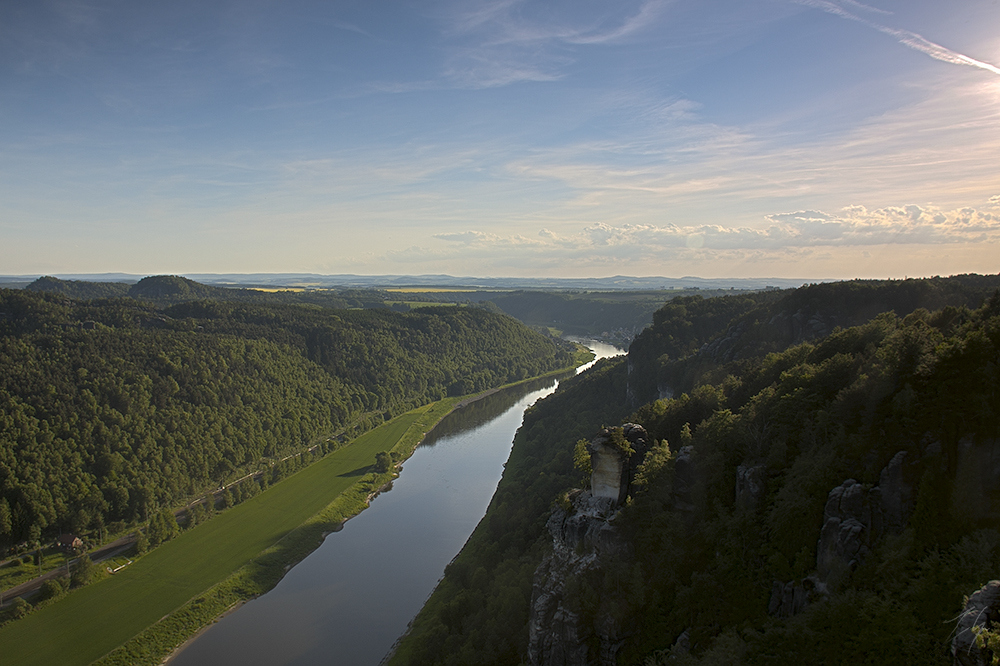 Traum über der Elbe