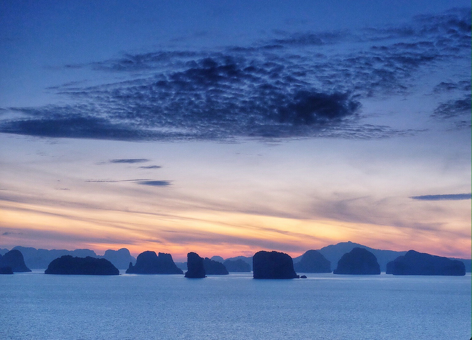 Traumaussicht auf Koh Yao