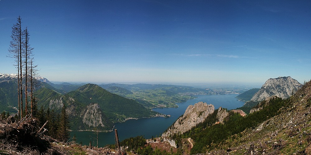 Traumblick auf den Traunsee