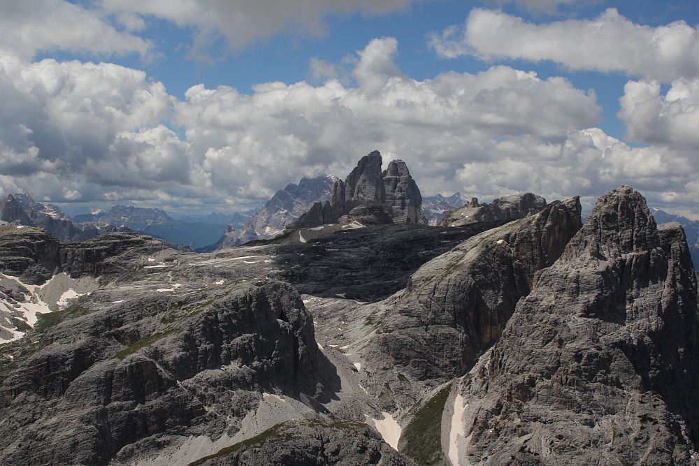 Traumblick in die Sextener Dolomiten...