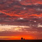 Traumhaft glühender Sonnenuntergang 