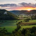 Traumhaft herbstlicher Sonnenuntergang...