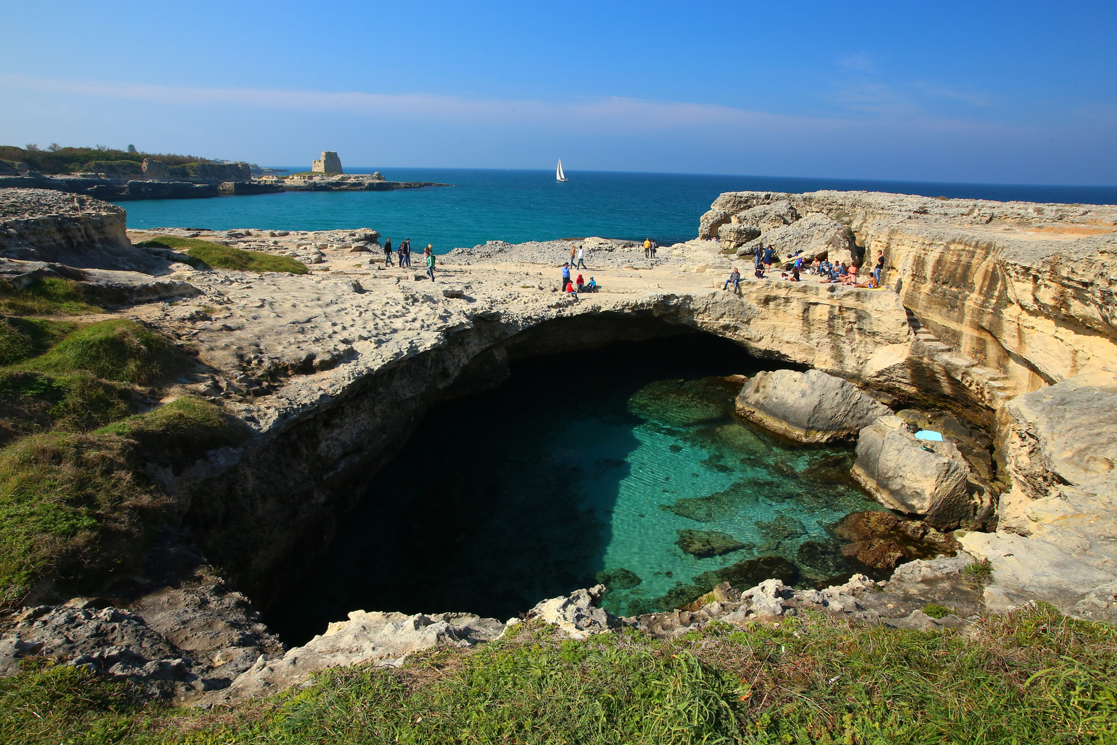 Traumhaft: Rocca vecchia Apulien