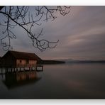 Traumhaft schöner Abend am See