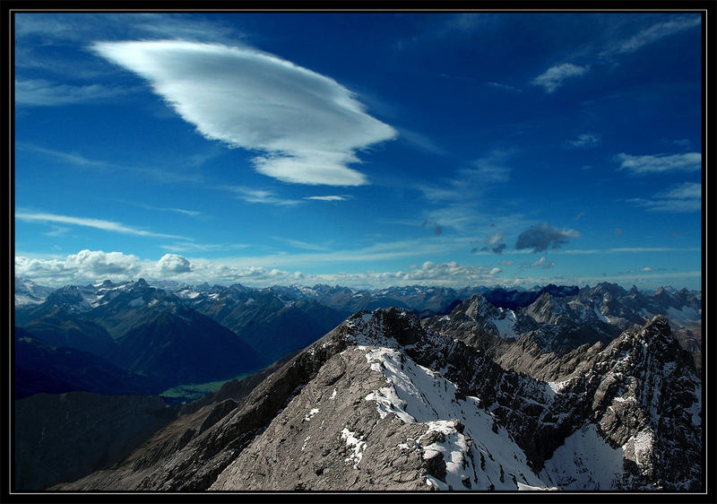 traumhafte Aussichten... mit Föhnwolke