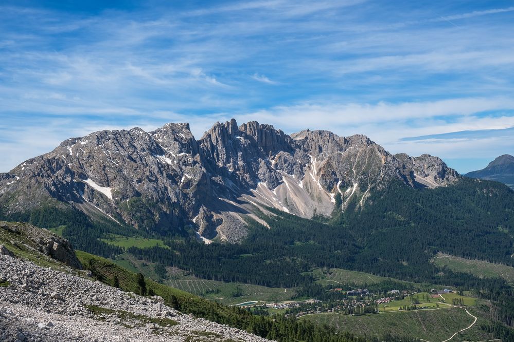 Traumhafte Aussichten von der Bergstation des Paolina Sessellifts