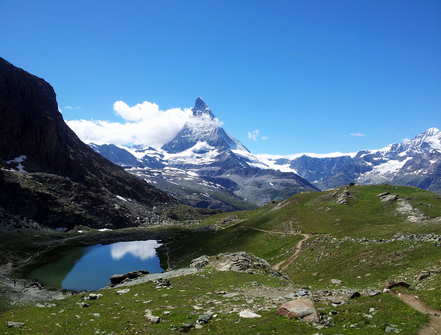 Traumhafte Bergwelt im Wallis