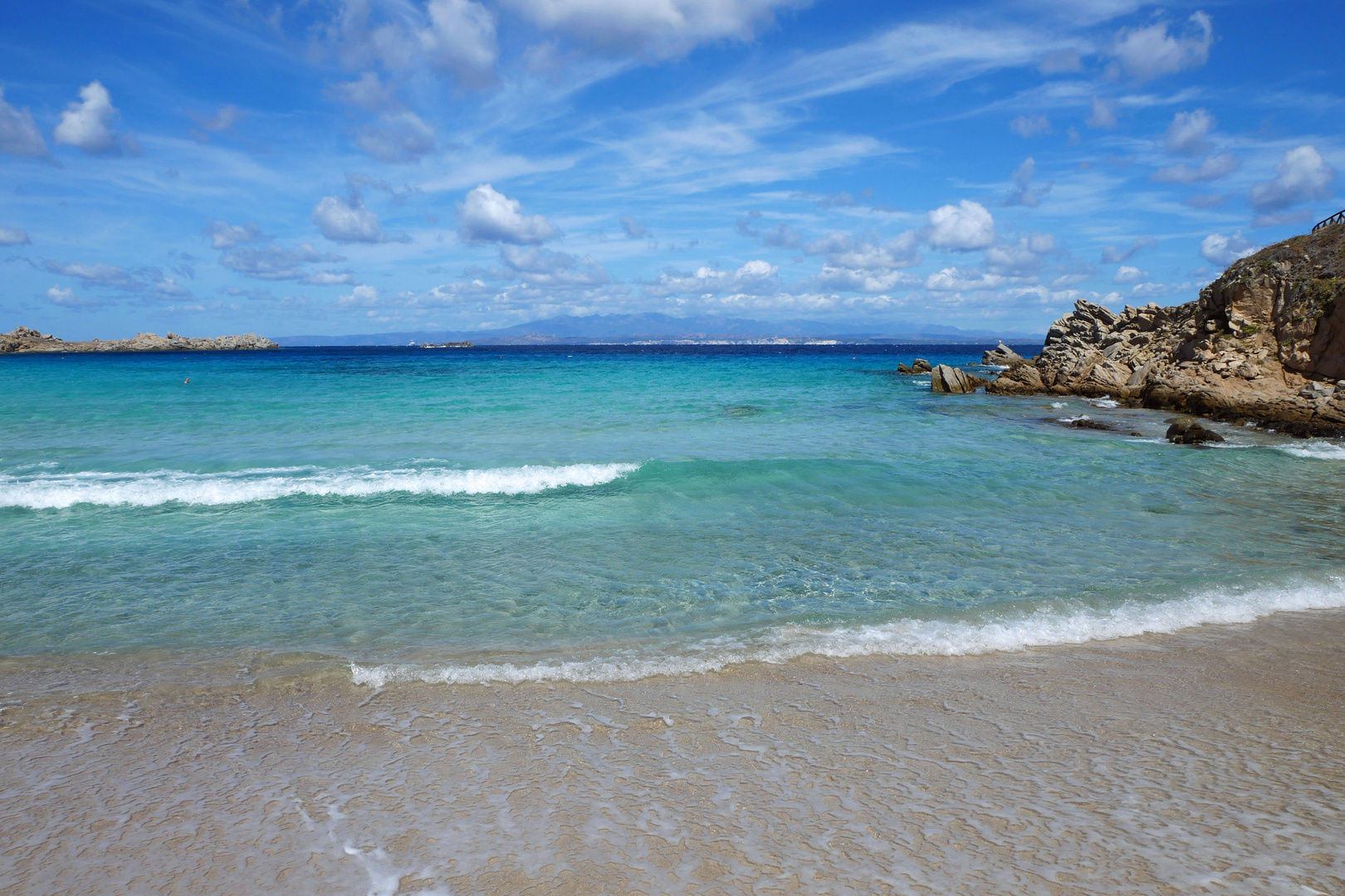 Traumhafte Farben an der Spiaggia Rena Bianca - Sardinien