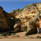 Traumhafte Felsen und Buchtenlandschaft in Alvor / Algarve