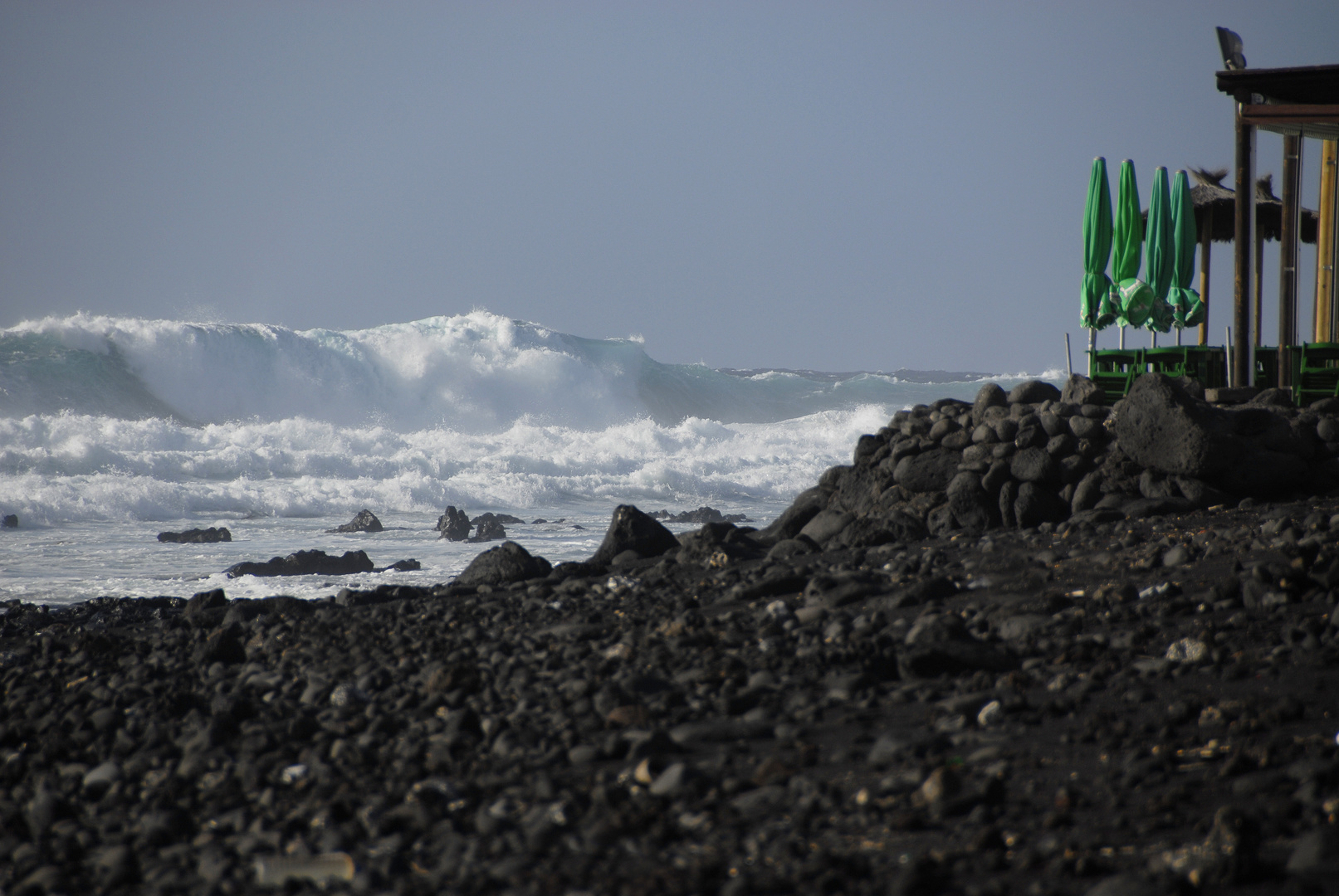 traumhafte, hohe Wellen / El Golfo Lanzarote