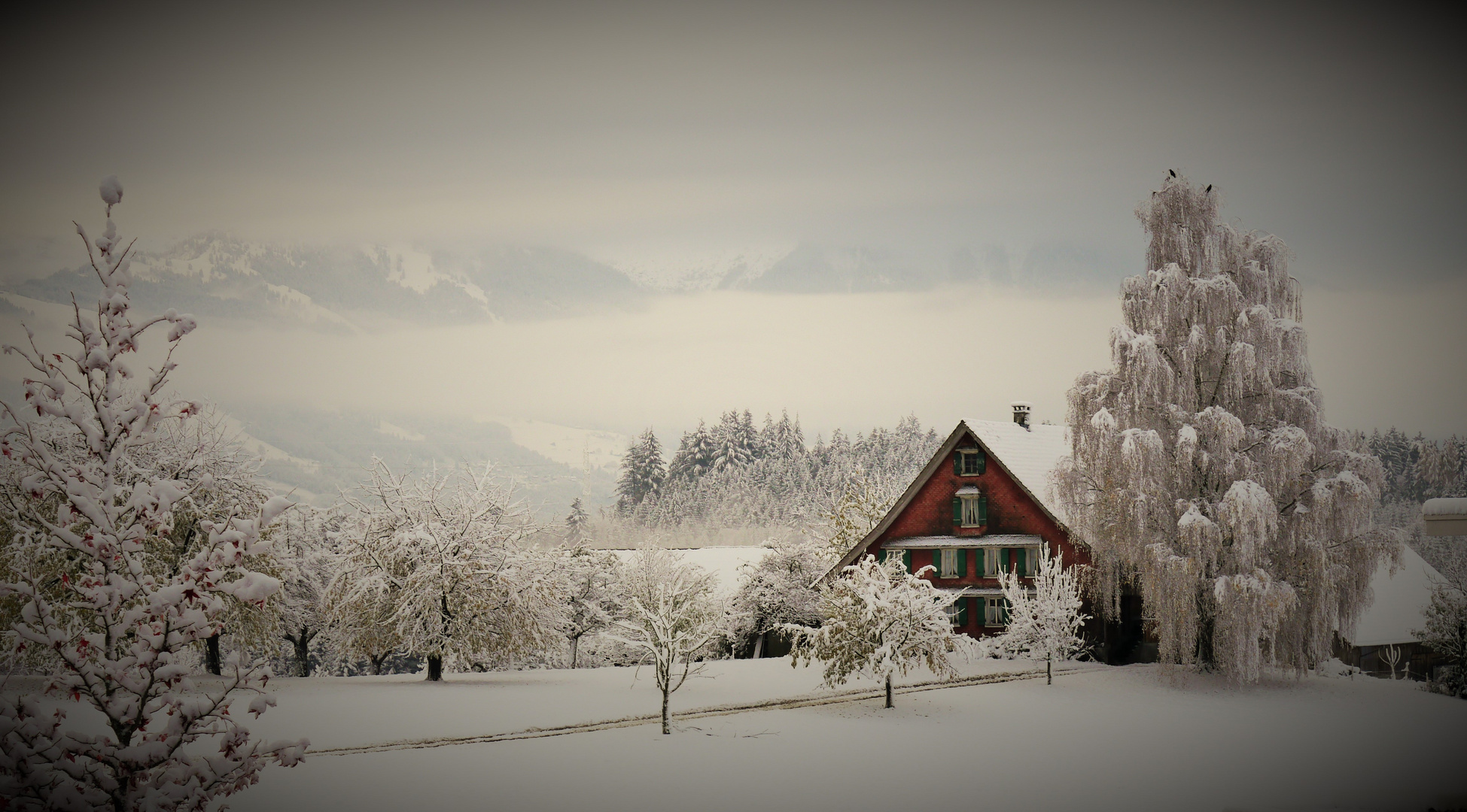 traumhafte Winterlandschaft