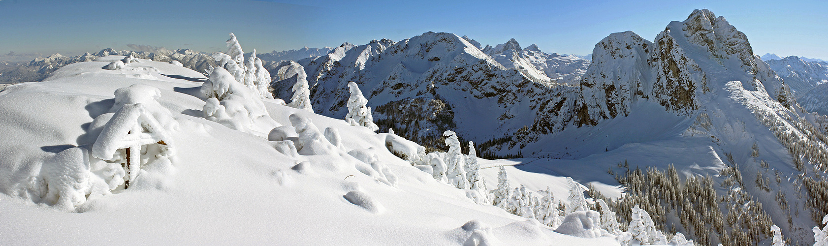 Traumhafte Winterlandschaft auf dem Breitenberg!