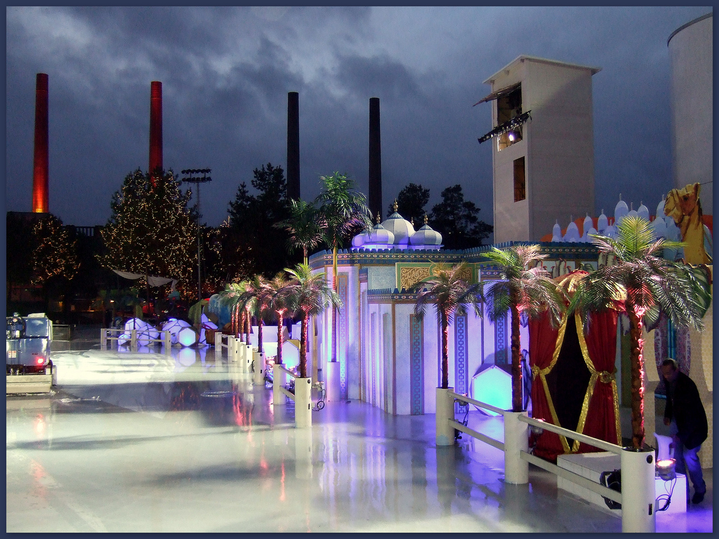 -Traumhafte Winterzeit in der Autostadt-