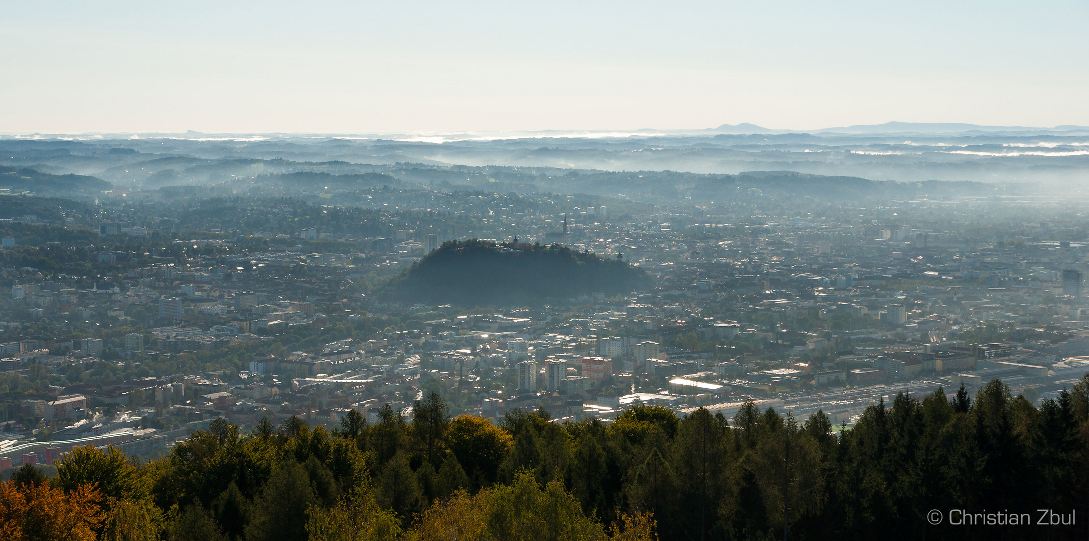 Traumhafter Blick auf Graz