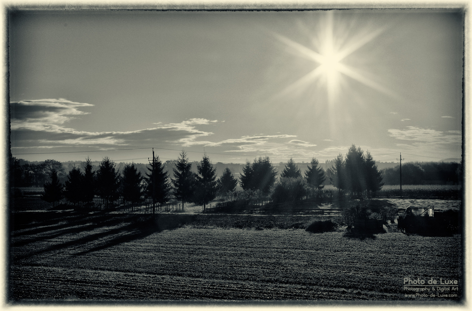 Traumhafter Herbst-Morgen am Lande