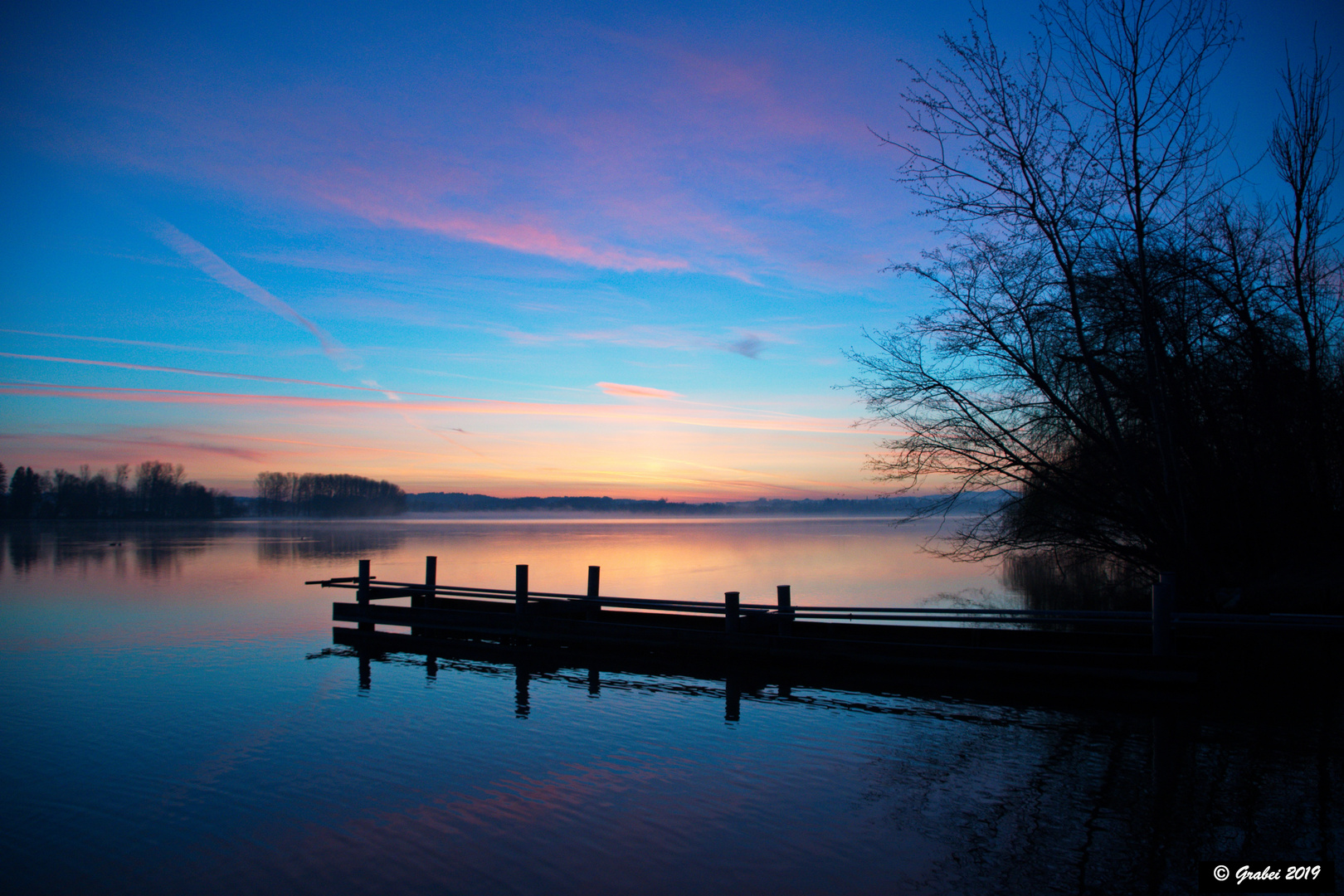 Traumhafter Morgen am Waginger See