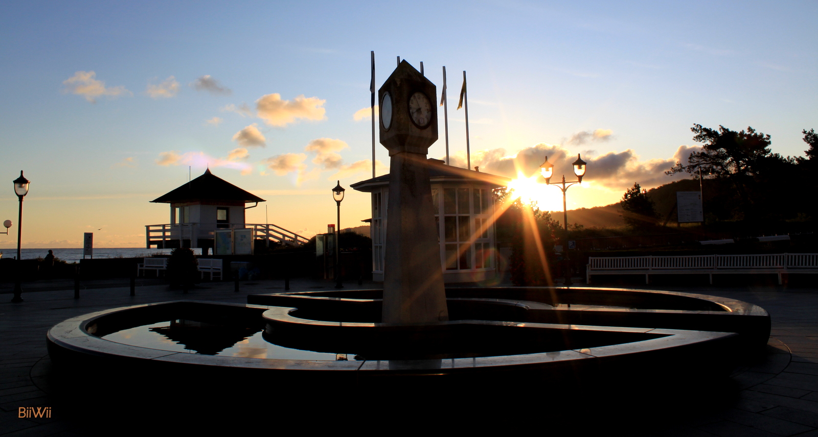 Traumhafter Sonnenaufgang in Binz