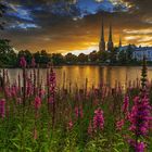 Traumhafter Sonnenuntergang am Dom