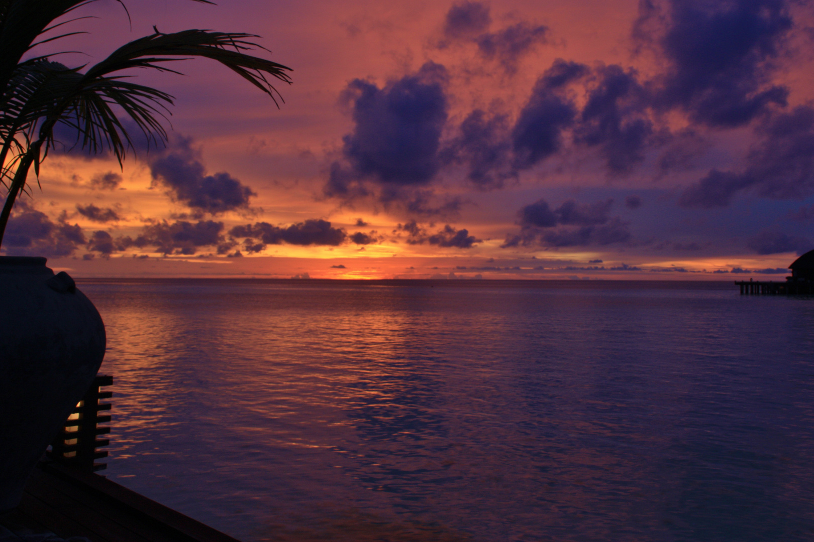 Traumhafter Sonnenuntergang