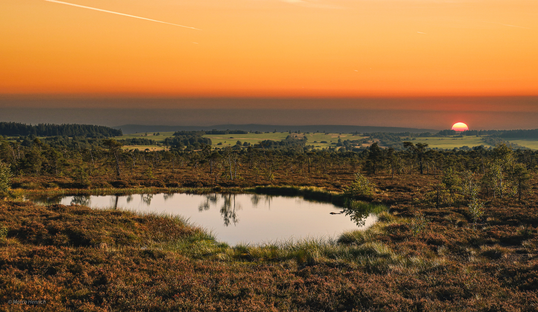 Traumhafter Sonnenuntergang