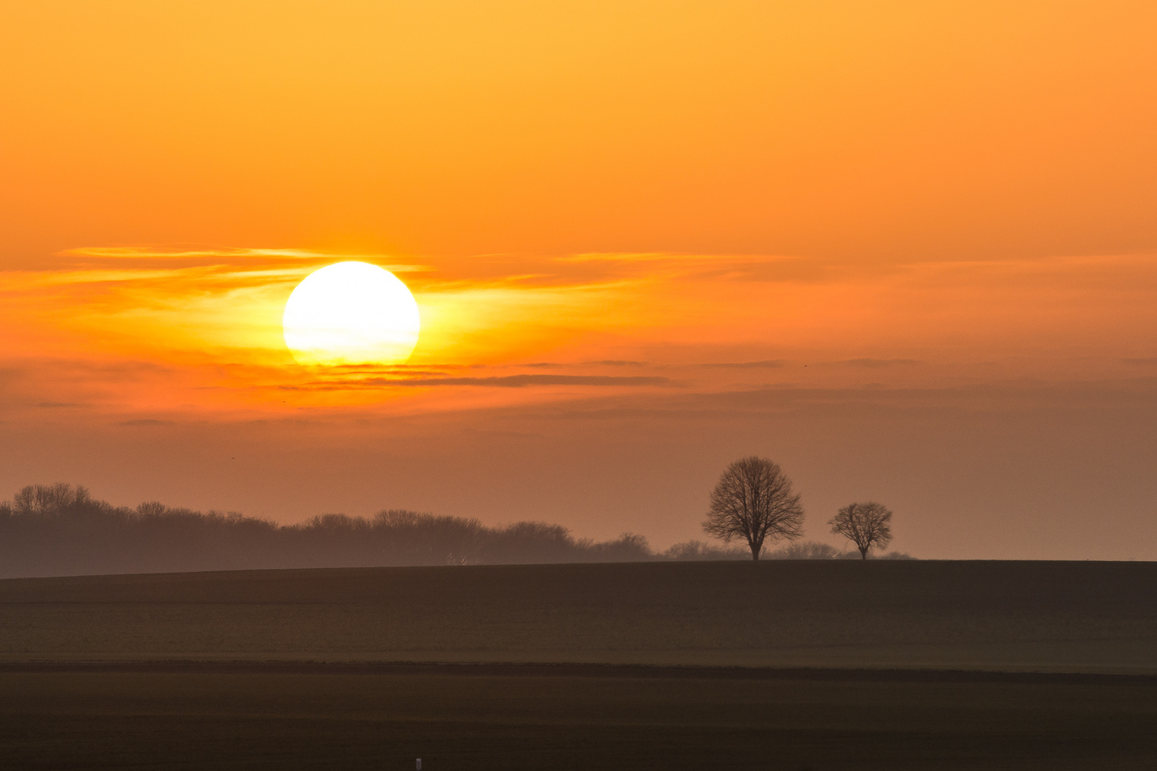 Traumhafter Sonnenuntergang