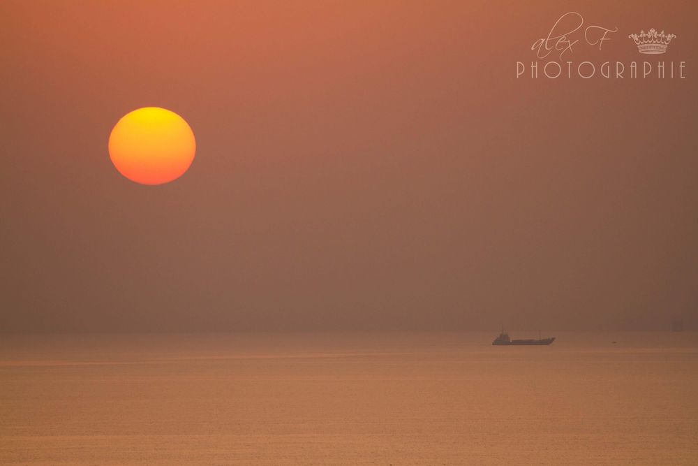 Traumhafter Sonnenuntergang in Abu Dhabi #3