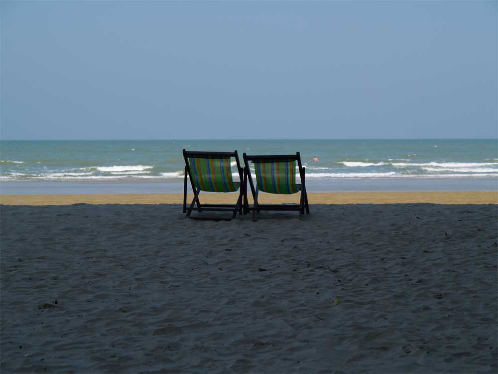 Traumhafter Strand südlich von Hua Hin