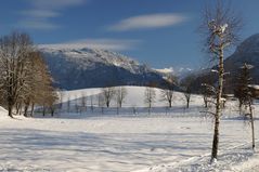 Traumhafter Winternachmittag in St. Veit