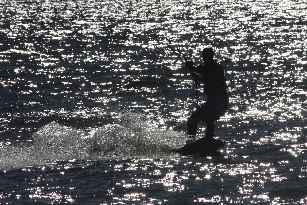 Traumhaftes Kit-Surfen