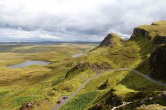 Traumhaftes Licht am Quiraing auf Sky...