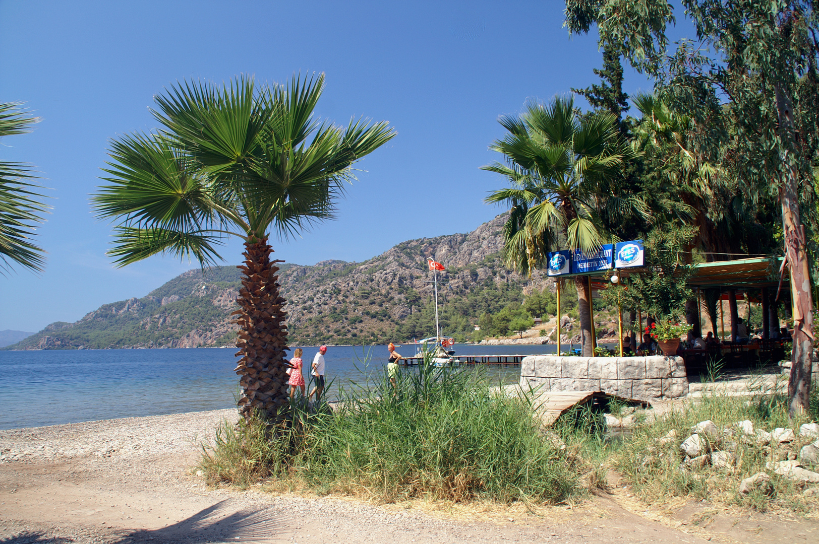 Traumhaftes Strandlokal in der türkischen Ägäis