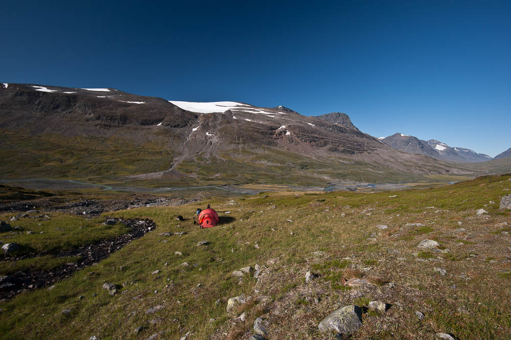 Traumplatz im Sarek