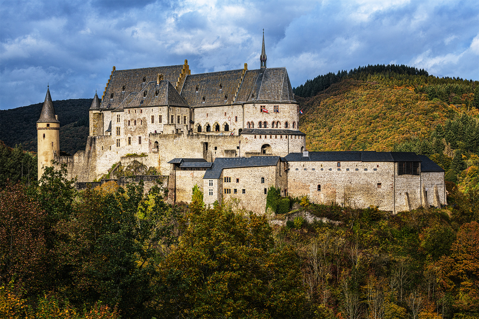 Traumschloss in Oktoberfarben