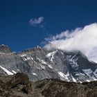 Traumsicht vom Chukhung Ri (5546m) auf die Südflanke des Lhotse