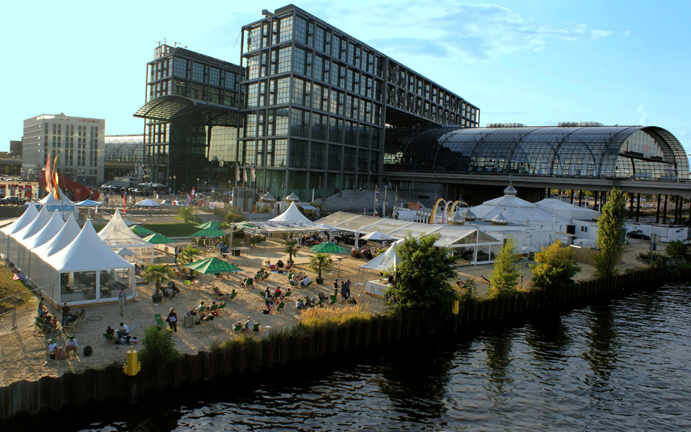 Traumstrand am Hauptbahnhof