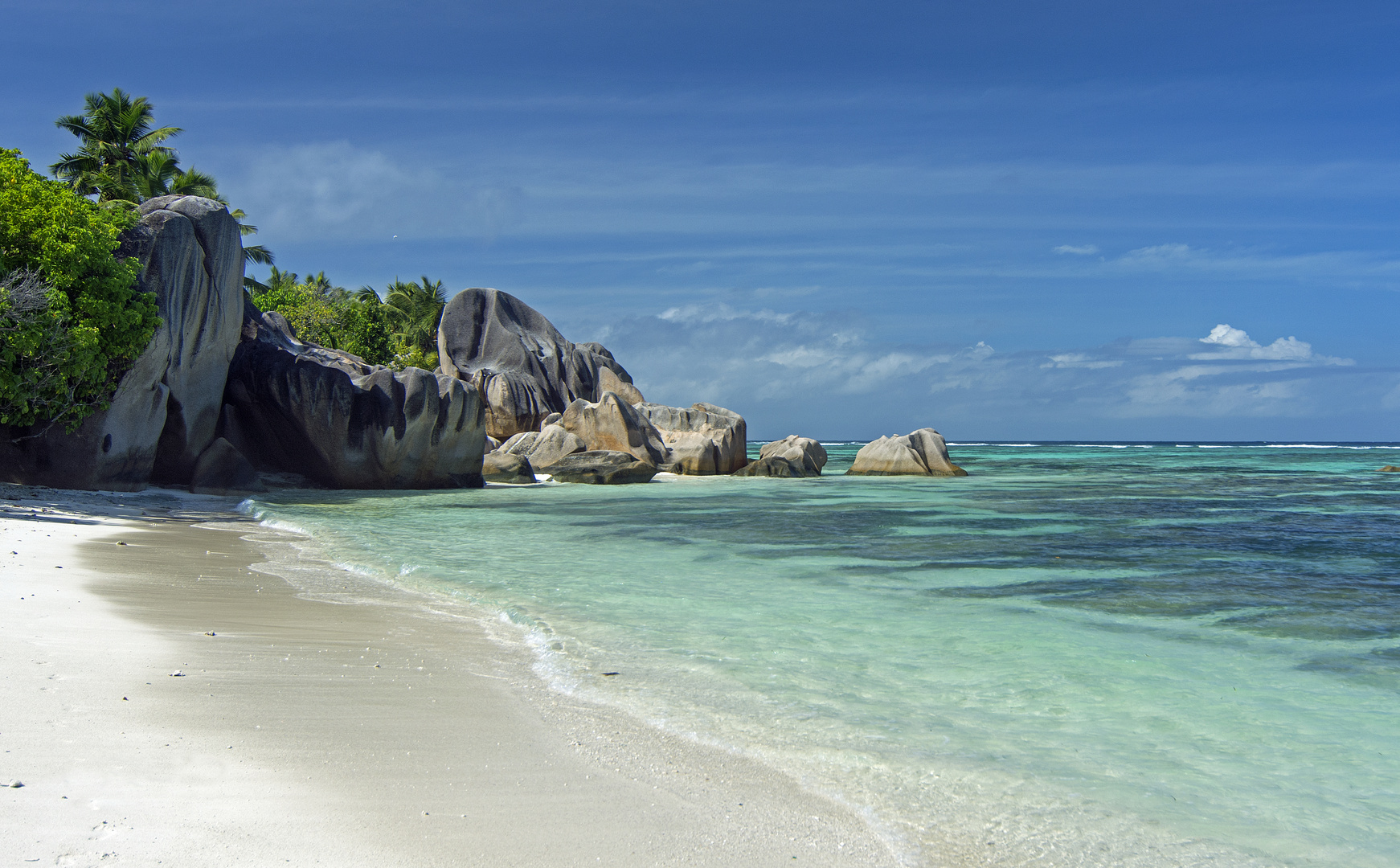 Traumstrand auf den Seychellen