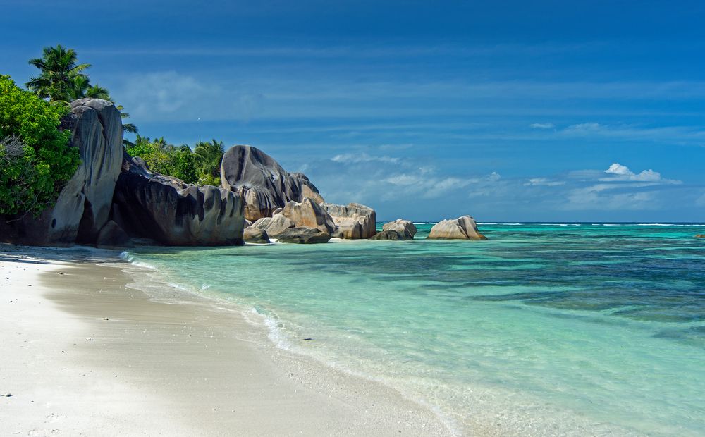 Traumstrand auf den Seychellen