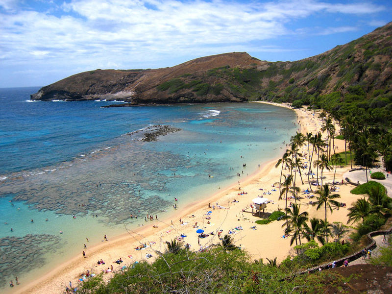 Traumstrand auf Hawaii