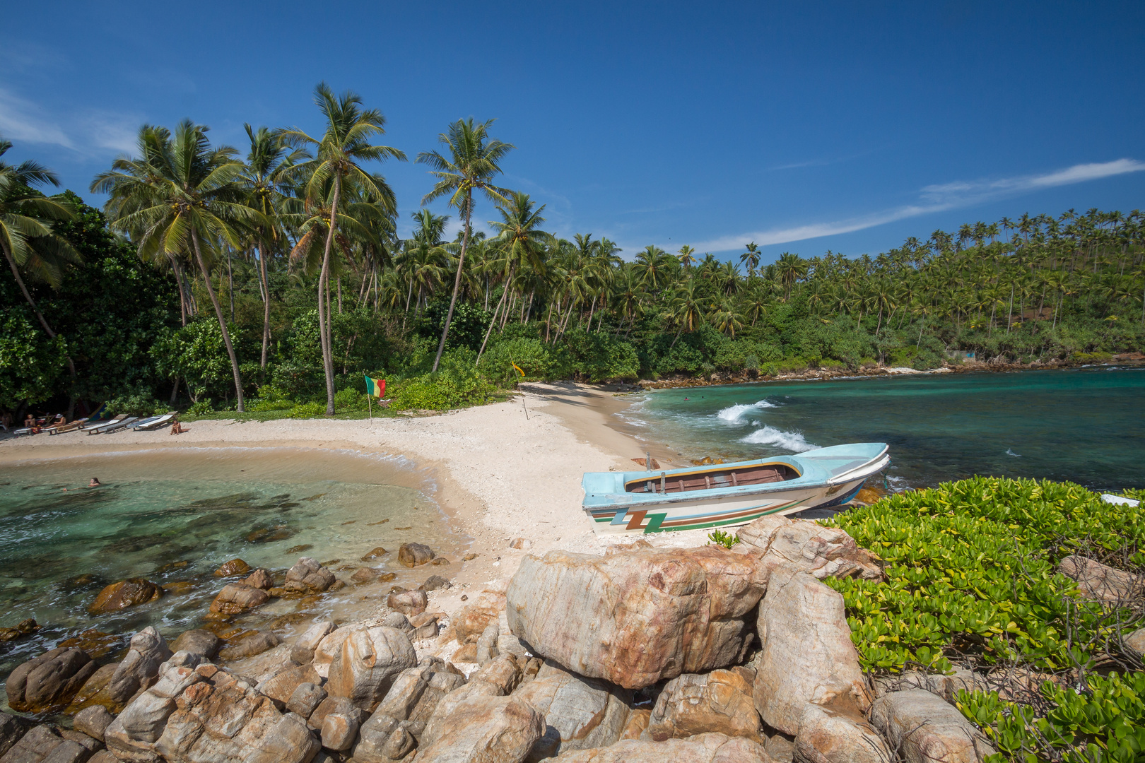 Traumstrand bei Mirissa (Sri Lanka)