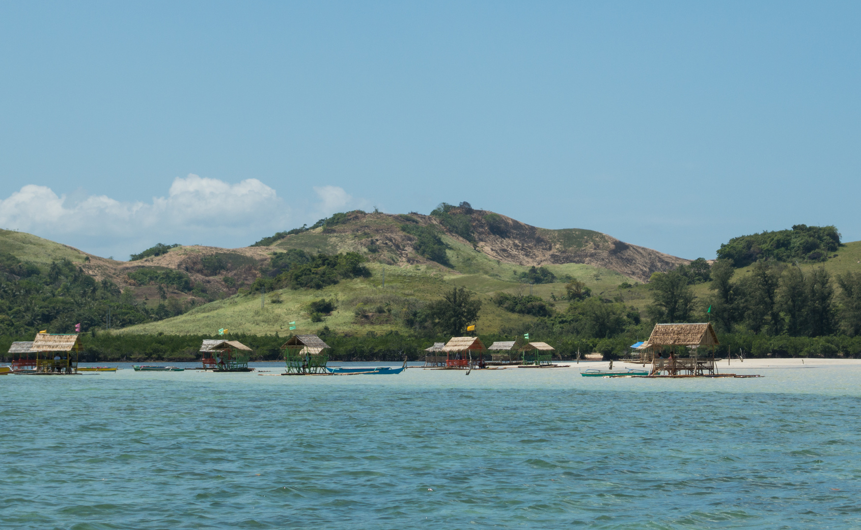 Traumstrand der Philippinen