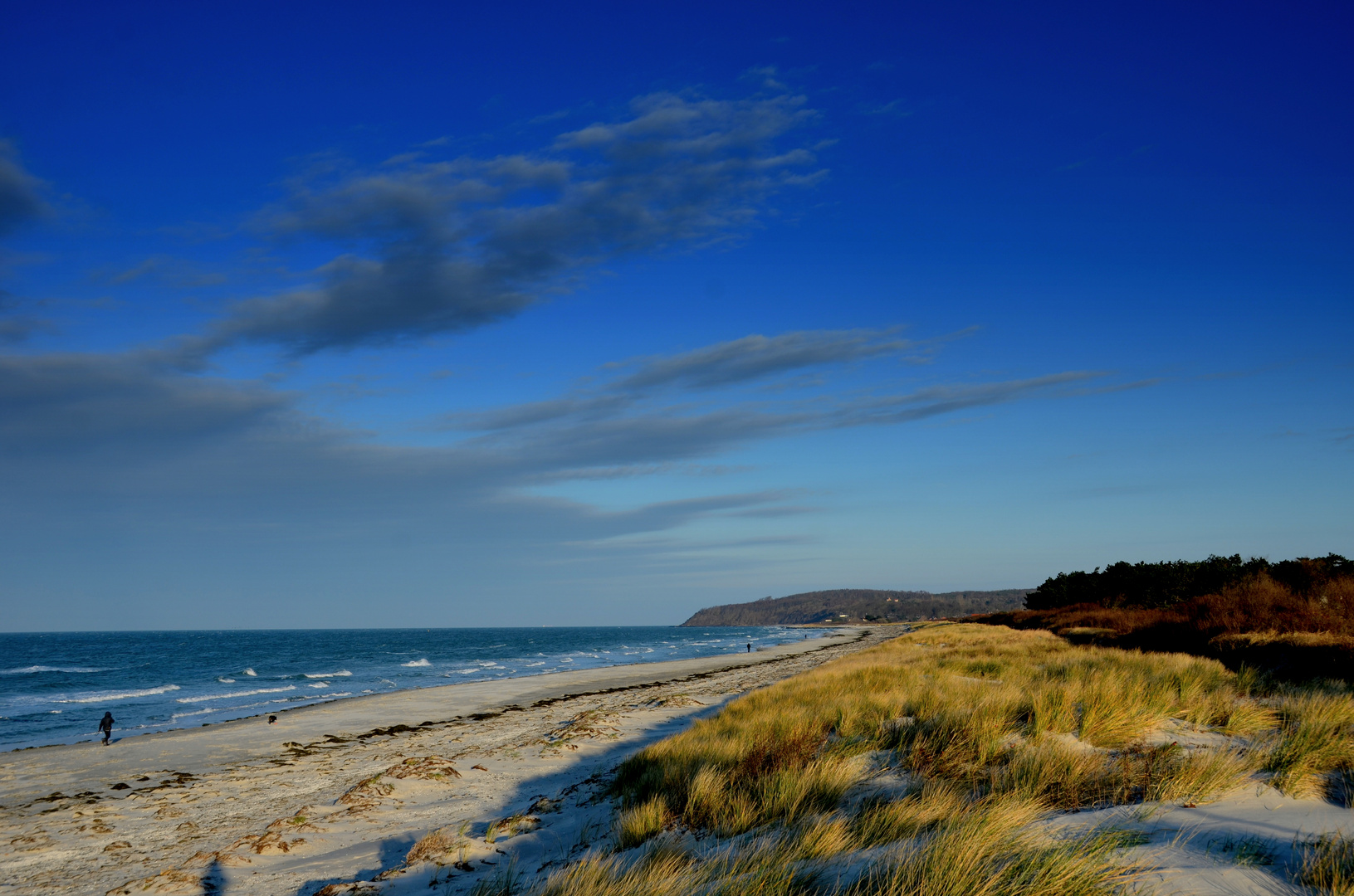 Traumstrand Hiddensee im Dezember 