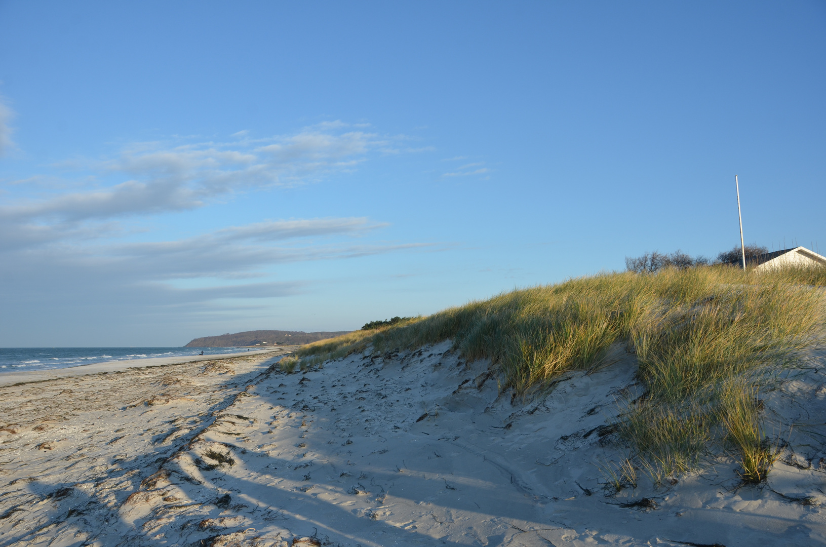 Traumstrand Hiddensee im Dezember 