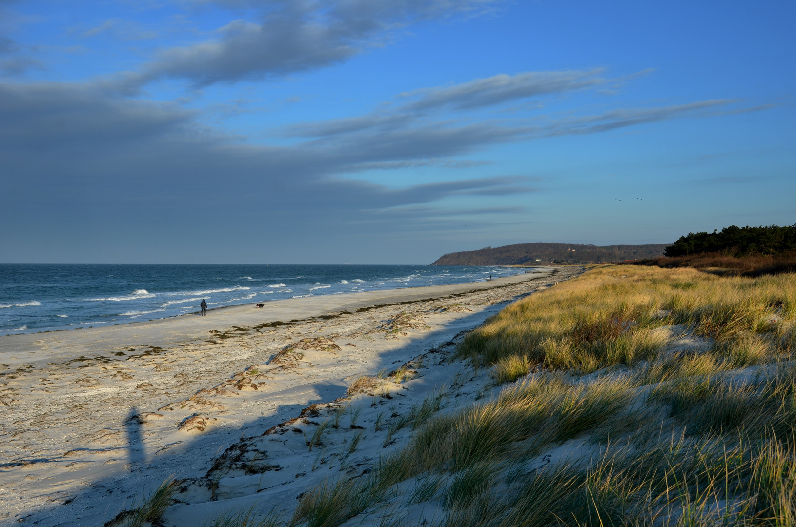 Traumstrand Hiddensee im Dezember 