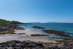 Traumstrand in der Nähel von Mallaig (Schottland)