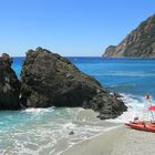 Traumstrand in Monterosso al Mare