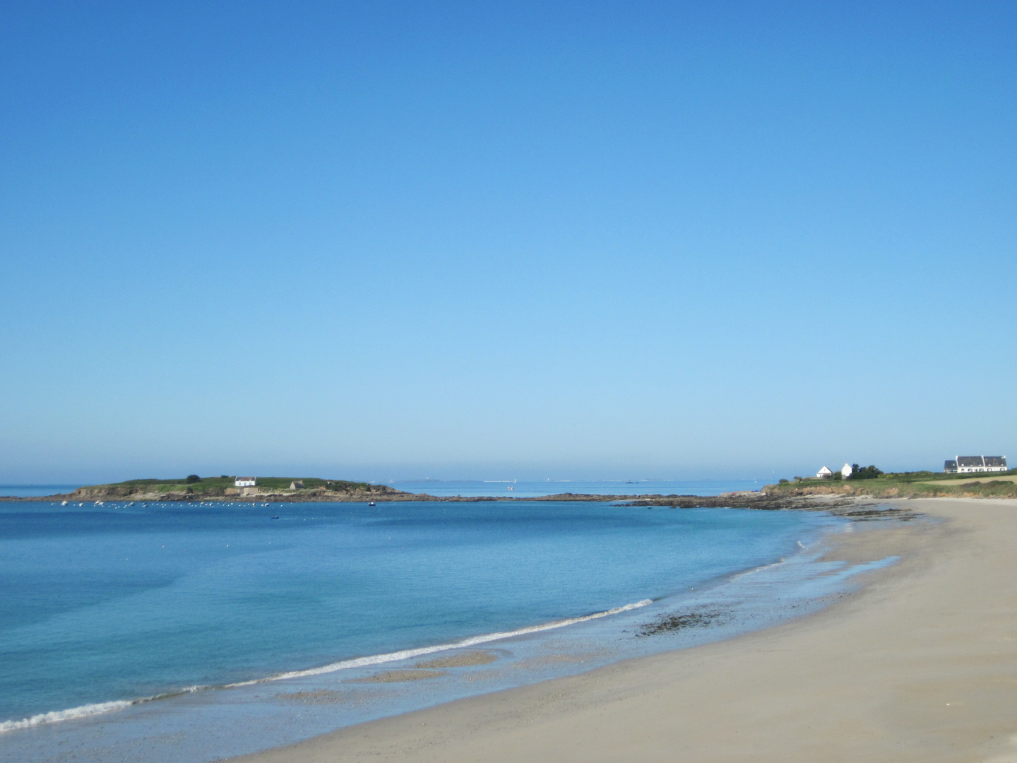 Traumstrand mit Trauminsel