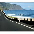 Traumstraße an der Nordküste von Madeira
