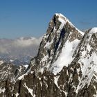 Traumwetter am Grandes Jorasses / Mt. Blanc