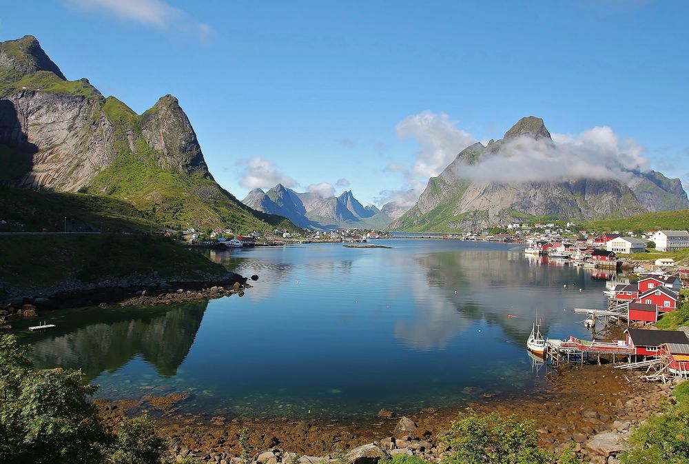 Traumwetter auf den Lofoten